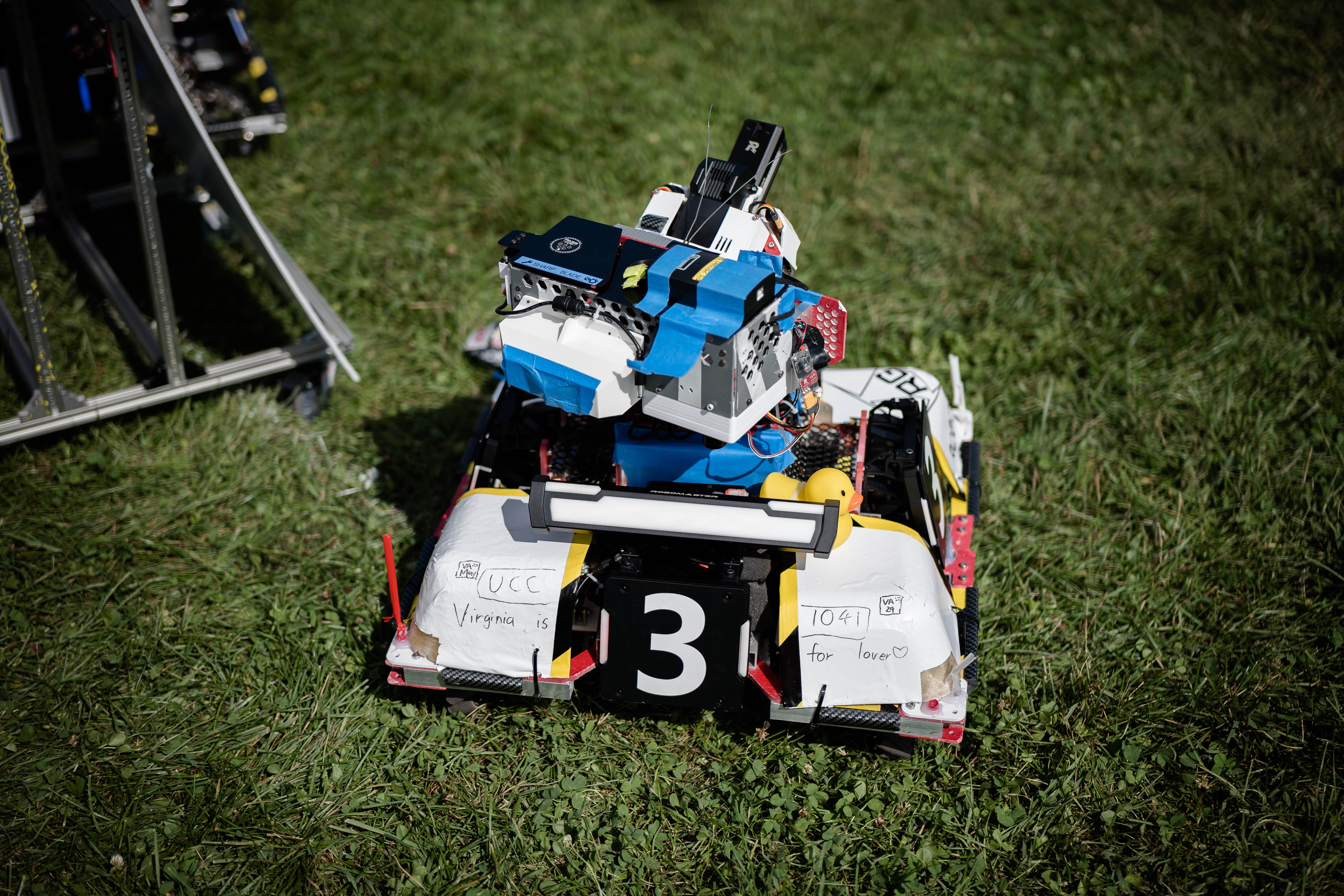 Our Infantry robot on display at Gobblerfest 2022