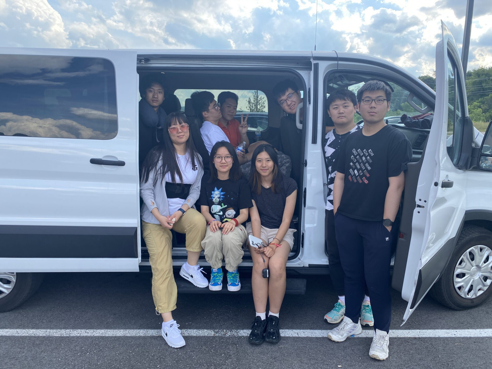 Setting off for the competition in Colorado