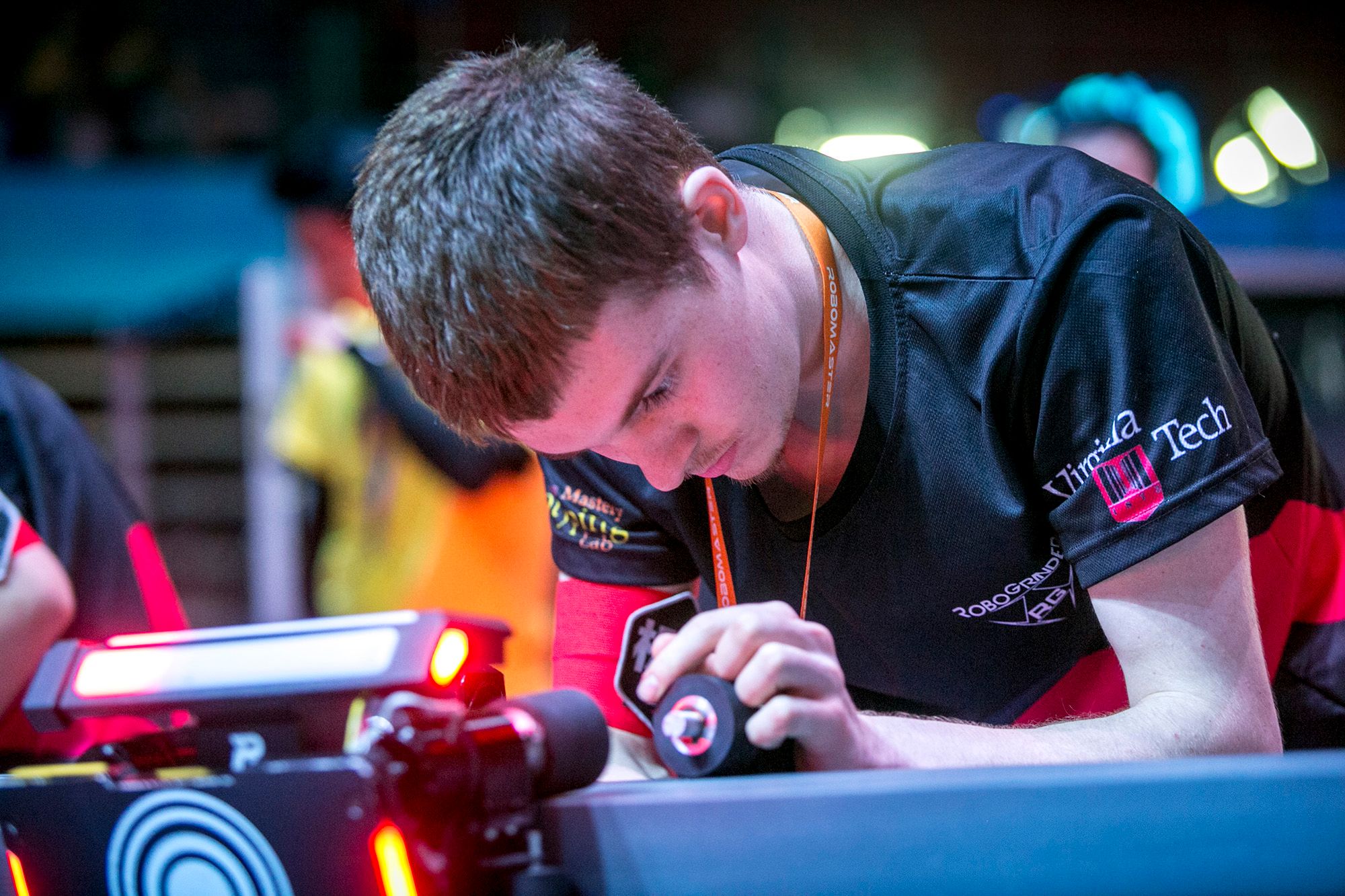 RoboGrinder at competition in 2018
